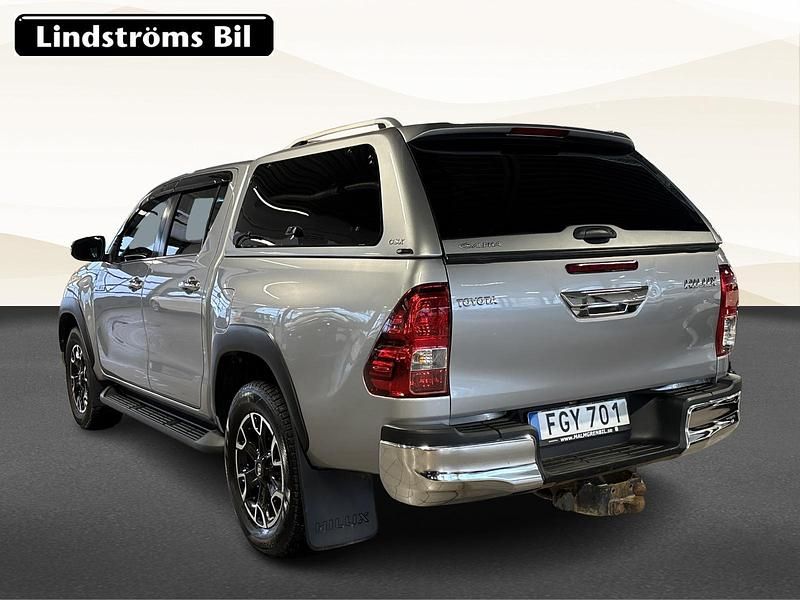 Begagnad Toyota HiLux 2018 Silver Pickup