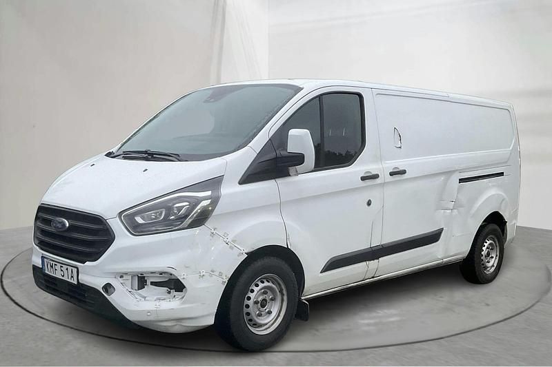 Vit Begagnad 2021 Ford Transit Custom | 169 000 kr (Bra pris) - Bild 1/4