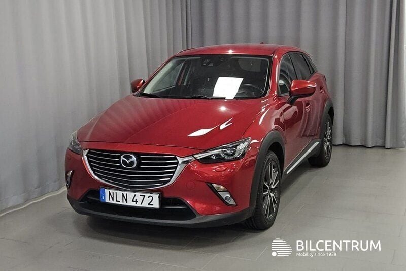 Röd Begagnad 2016 Mazda CX-3 SUV | 169 900 kr (Bra pris) - Bild 1/4