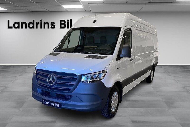 Vit Ny 2025 Mercedes E-Sprinter Van | 1 282 030 kr - Bild 1/4