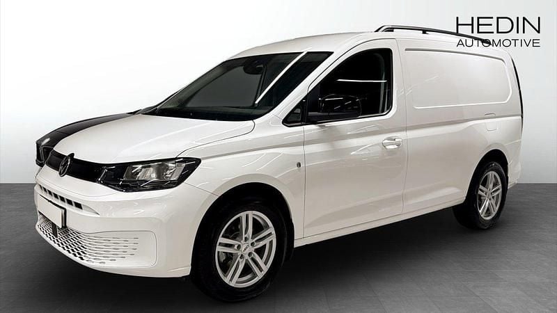 Vit (white) Begagnad 2021 VW Caddy Maxi Minibuss | 309 700 kr (Dyr) - Bild 1/4