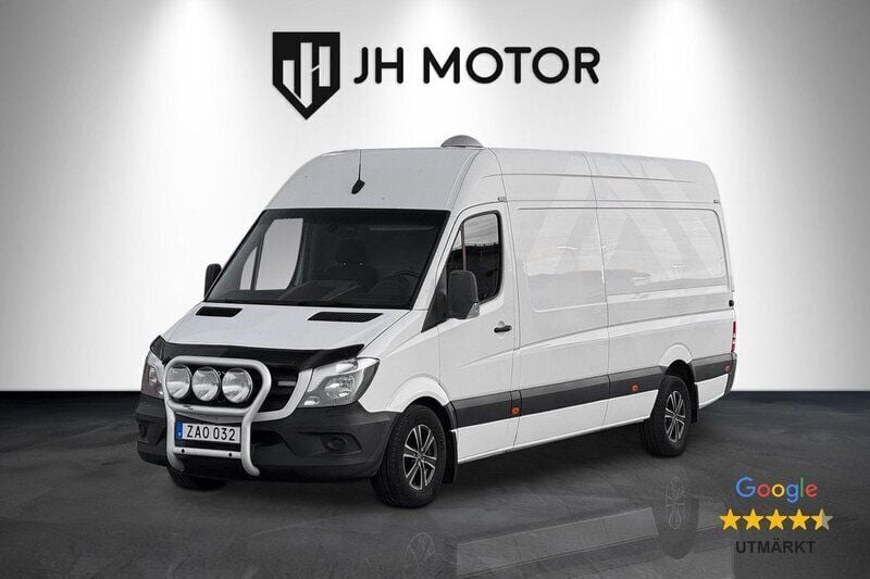 Vit Begagnad 2018 Mercedes Sprinter Van | 319 900 kr (Superpris) - Bild 1/4