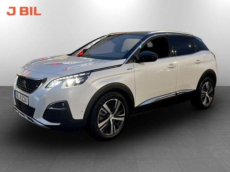 Vit Begagnad 2019 Peugeot 3008 GTi SUV | 189 900 kr (Bra pris) - Bild 1/3