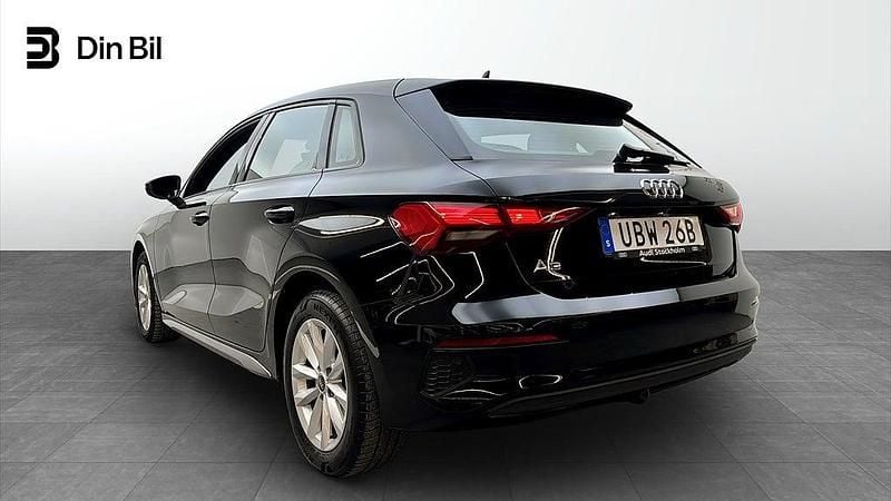 Begagnad Audi A3 Sportback Proline 150 HK (110 kW) 2022 Svart Halvkombi