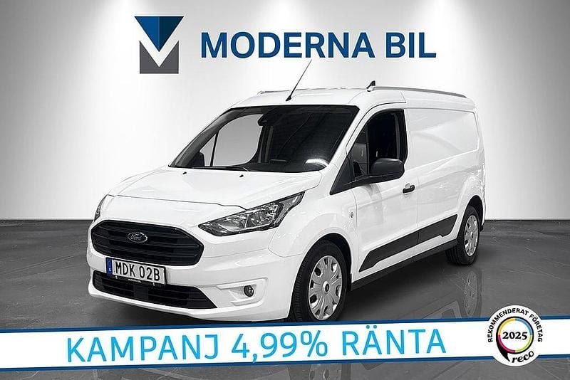 Vit Begagnad 2021 Ford Transit Pickup | 142 900 kr (Bra pris) - Bild 1/4