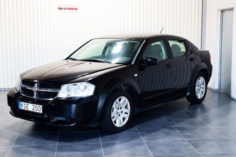 Svart Begagnad 2007 Dodge Avenger Sedan | 29 900 kr - Bild 1/4