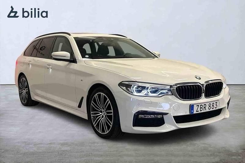 Vit Begagnad 2018 BMW 530 Kombi | 339 000 kr - Bild 1/1