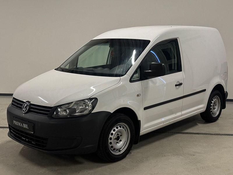 Vit Begagnad 2012 VW Caddy Minibuss | 44 900 kr (Bra pris) - Bild 1/4