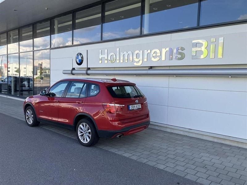Röd Begagnad 2016 BMW X3 SUV | 169 500 kr (Marknadspris) - Bild 1/4