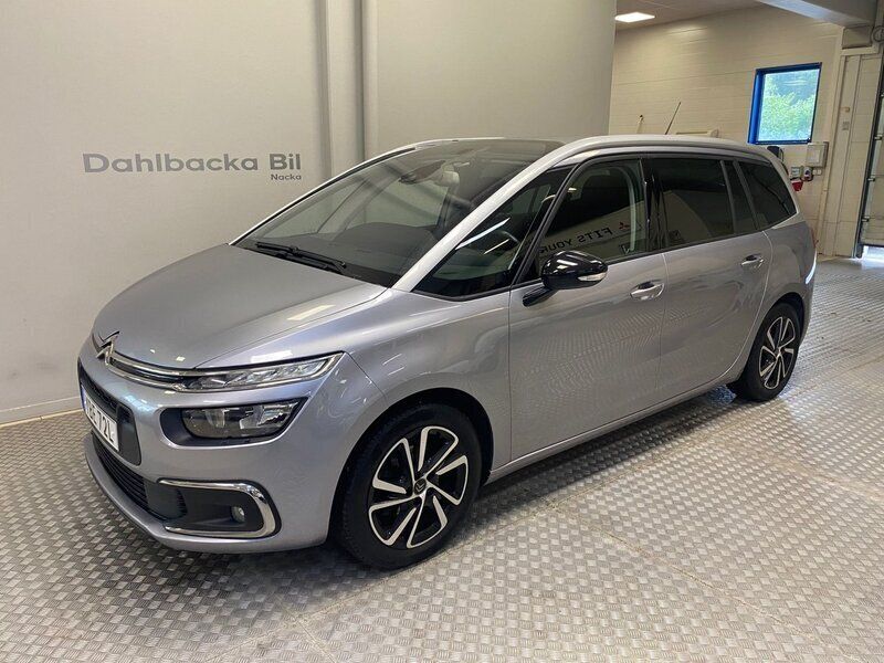 Grå Begagnad 2021 Citroën Grand C4 Picasso Shine Minibuss | 219 000 kr - Bild 1/4