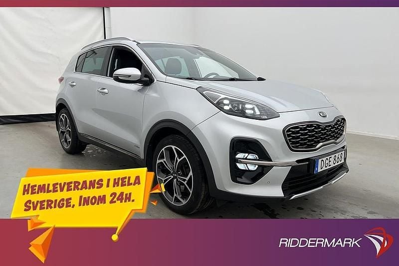 Grå Begagnad 2019 Kia Sportage GT-Line SUV | 224 700 kr (Marknadspris) - Bild 1/3