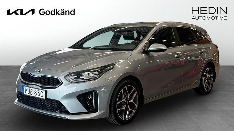 Grå (grey) Begagnad 2019 Kia Ceed Sportswagon GT-Line Kombi | 190 000 kr (Marknadspris) - Bild 1/4