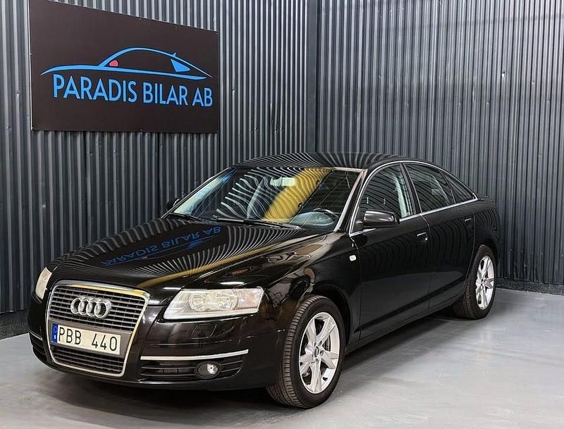 Svart Begagnad 2007 Audi A6 Proline Sedan | 44 900 kr (Marknadspris) - Bild 1/4