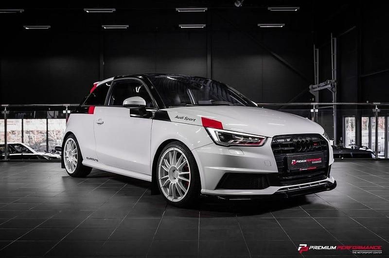 Vit Begagnad 2015 Audi S1 Edition .1 Halvkombi | 269 800 kr - Bild 1/4