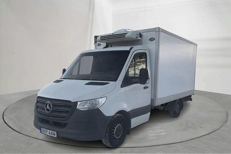 Vit Begagnad 2020 Mercedes Sprinter Van | 220 000 kr (Superpris) - Bild 1/4