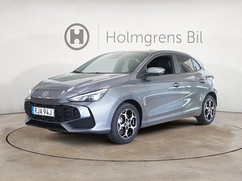 Grå/silver Begagnad 2024 MG MG3 Luxury Halvkombi | 214 900 kr (Bra pris) - Bild 1/4