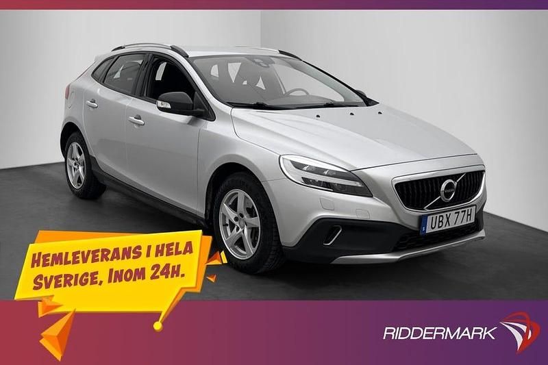 Silver Begagnad 2019 Volvo V40 CC Kinetic Kombi | 194 900 kr (Marknadspris) - Bild 1/3