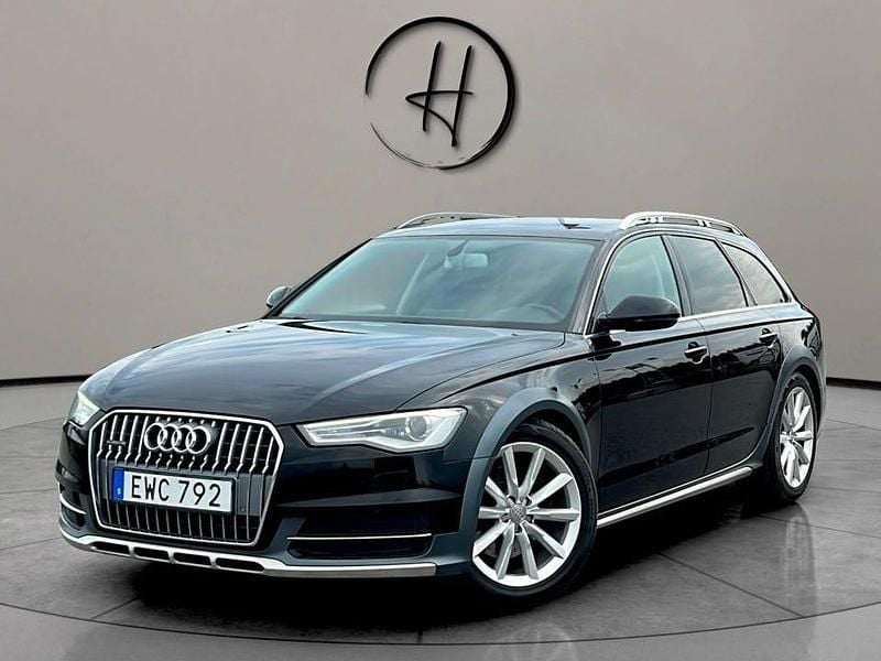 Svart Begagnad 2016 Audi A6 Ambition Kombi | 169 900 kr (Marknadspris) - Bild 1/4