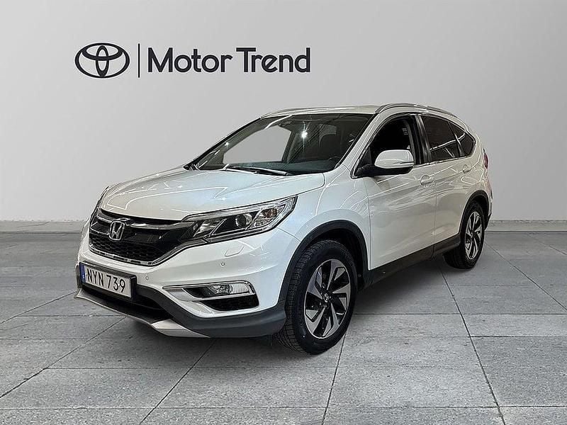 Vit Begagnad 2015 Honda CR-V SUV | 139 900 kr (Marknadspris) - Bild 1/4