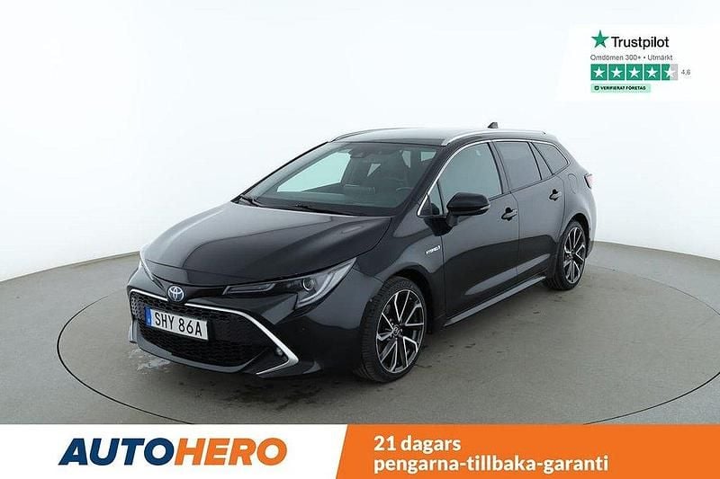 Svart Begagnad 2019 Toyota Corolla Executive Kombi | 247 000 kr (Marknadspris) - Bild 1/4
