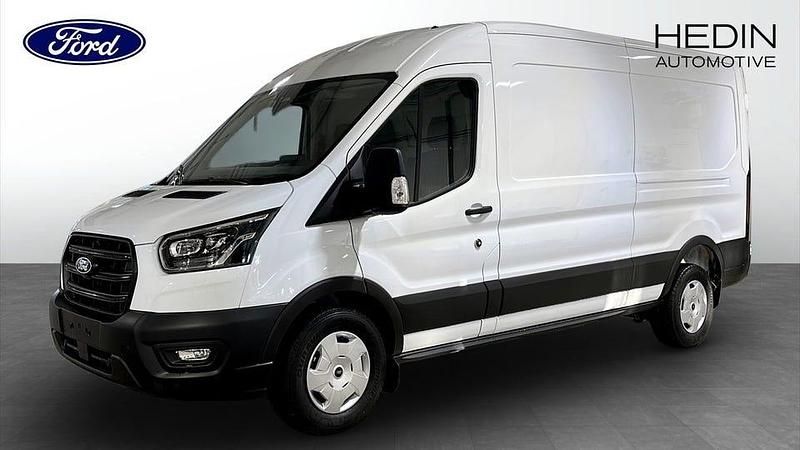 Vit Begagnad 2025 Ford Transit Trend Van | 589 900 kr (Dyr) - Bild 1/4