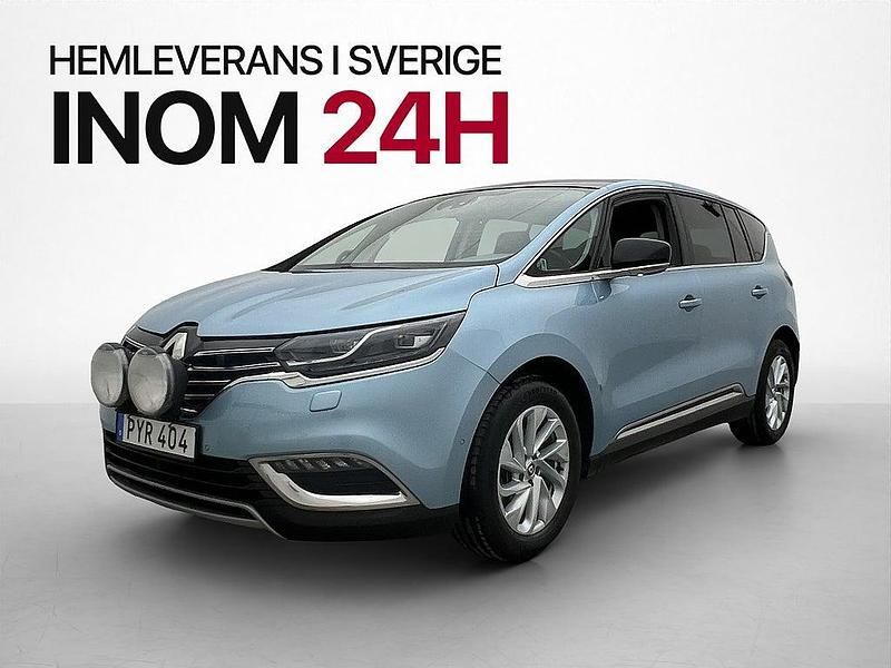 Begagnad Renault Espace 160 HK (117 kW) 2016 Blå Minibuss