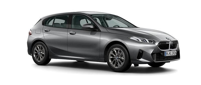 Grå Ny 2025 BMW 120 Halvkombi | 404 095 kr - Bild 1/3