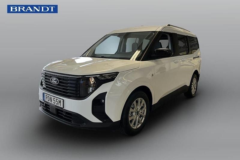 Vit Ny 2024 Ford Tourneo Courier Minibuss | 349 900 kr - Bild 1/4
