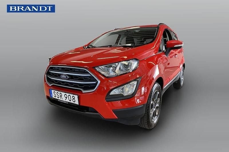 Röd Begagnad 2018 Ford Ecosport Trend+ SUV | 129 900 kr (Marknadspris) - Bild 1/4