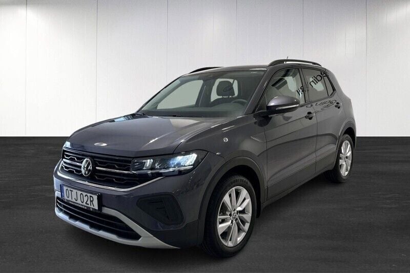 Grå (grey) Begagnad 2024 VW T-Cross SUV | 219 900 kr (Marknadspris) - Bild 1/4