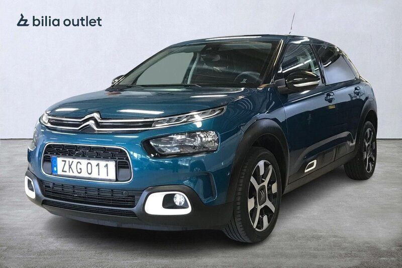 Blå Begagnad 2018 Citroën C4 Cactus Shine Halvkombi | 109 900 kr (Marknadspris) - Bild 1/3