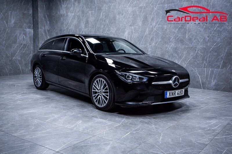 Svart Begagnad 2022 Mercedes CLA200 Kombi | 284 800 kr (Bra pris) - Bild 1/4