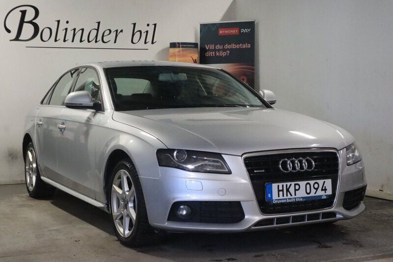 Silver Begagnad 2008 Audi A4 Sedan | 68 900 kr (Marknadspris) - Bild 1/4