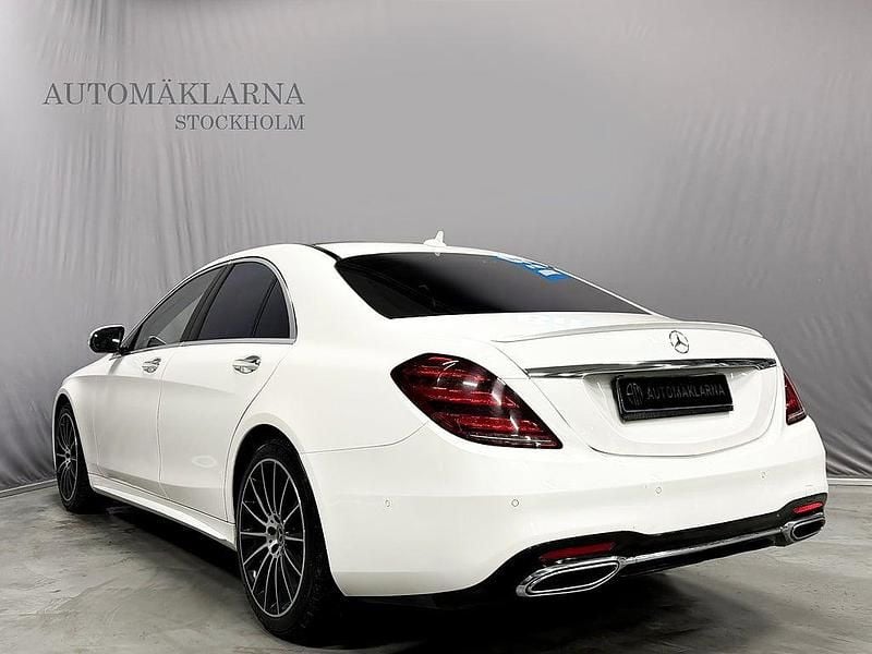 Begagnad Mercedes S400 AMG 340 HK (250 kW) 2018 Vit Sedan