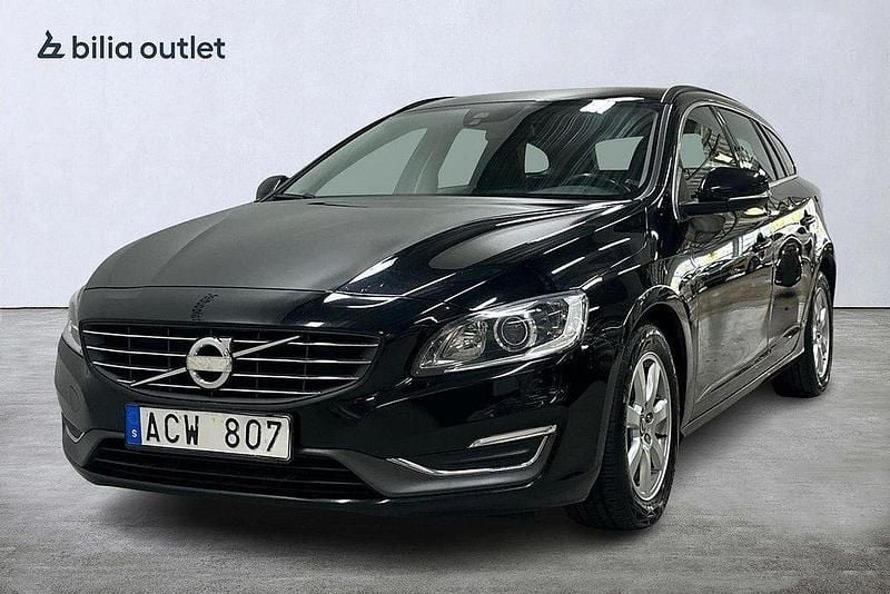 Svart Begagnad 2013 Volvo V60 Momentum Kombi | 99 900 kr (Superpris) - Bild 1/4