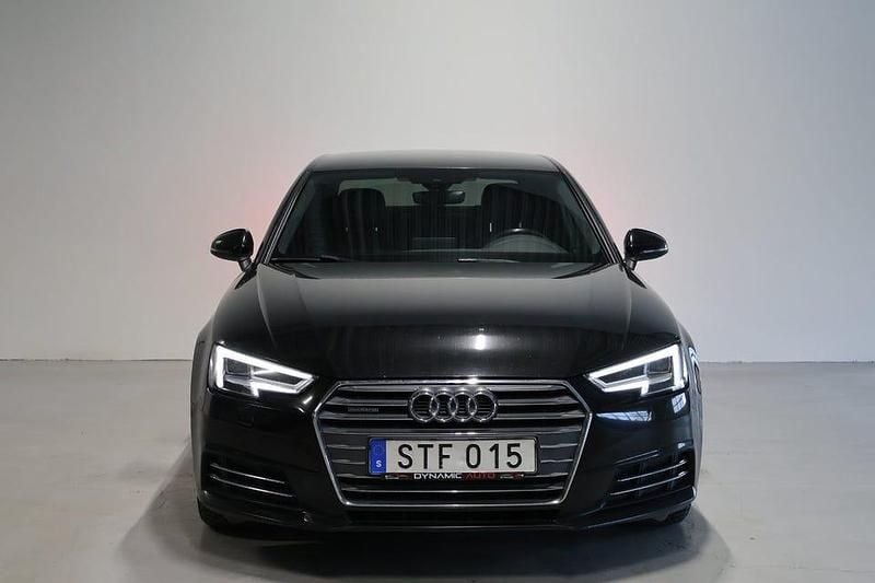 Begagnad Audi A4 190 HK (139 kW) 2018 Svart Sedan