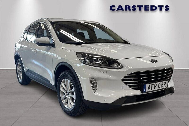 Vit Begagnad 2022 Ford Kuga Titanium SUV | 289 900 kr (Marknadspris) - Bild 1/4