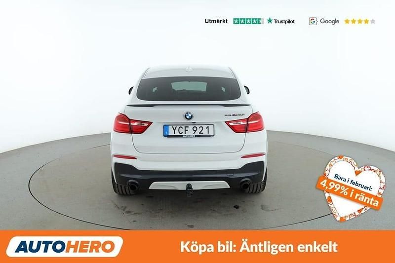 Begagnad BMW X4 M Sport 364 HK (267 kW) 2016 Vit SUV