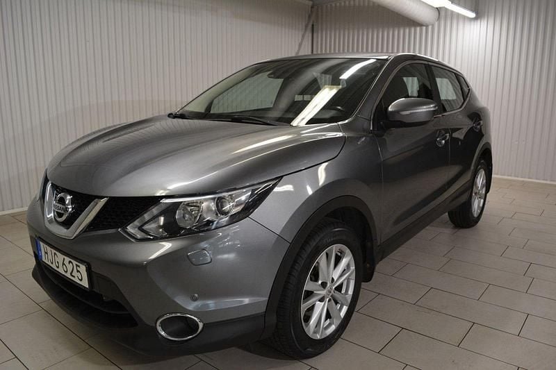 Grå Begagnad 2014 Nissan Qashqai SUV | 98 000 kr (Marknadspris) - Bild 1/3