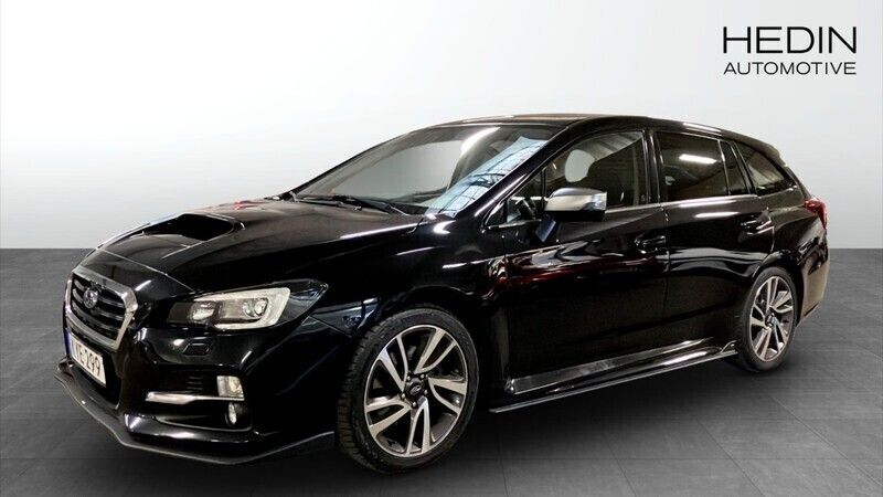 Svart (black) Begagnad 2016 Subaru Levorg GT Kombi | 164 900 kr (Bra pris) - Bild 1/4