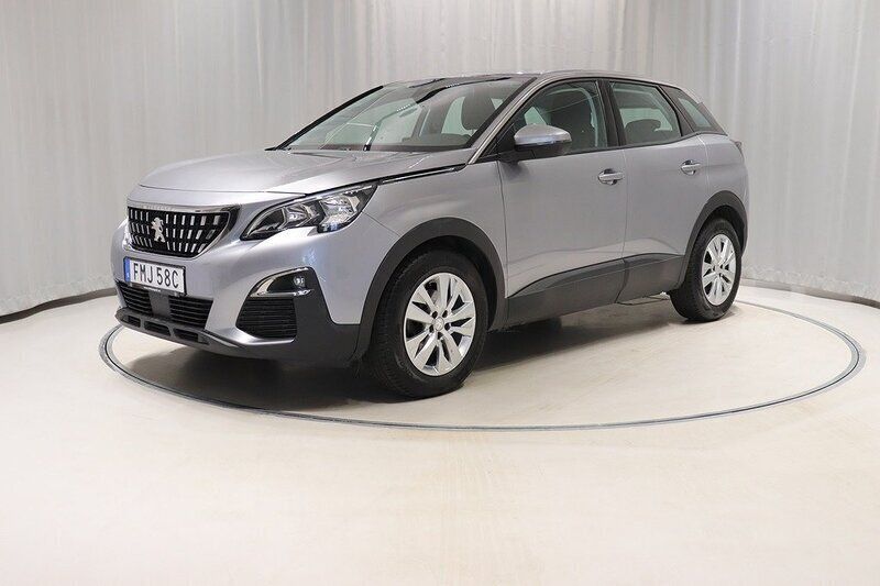 Grå Begagnad 2019 Peugeot 3008 SUV | 174 900 kr (Marknadspris) - Bild 1/4