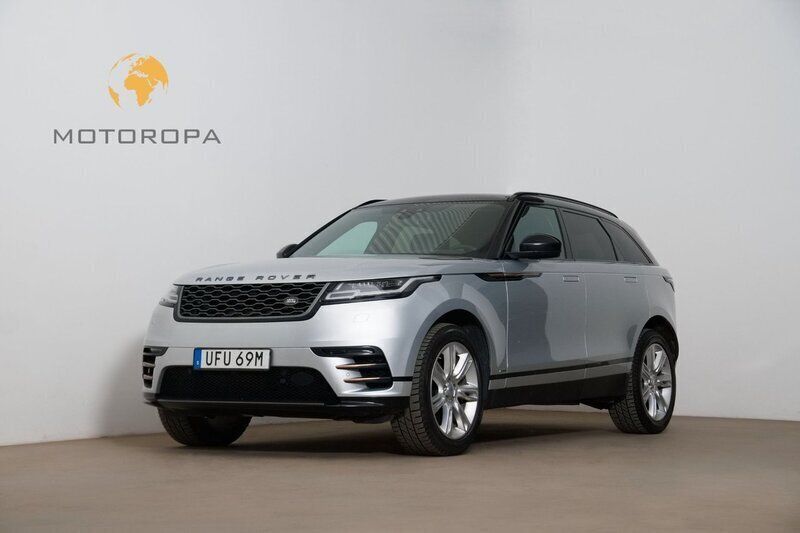 Grå Begagnad 2019 Land Rover Range Rover Velar R-Dynamic SUV | 379 000 kr (Marknadspris) - Bild 1/4