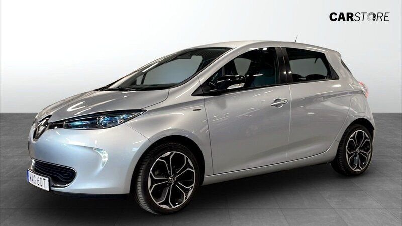 Silver Begagnad 2019 Renault Zoe Bose Edition Halvkombi | 104 900 kr (Superpris) - Bild 1/4