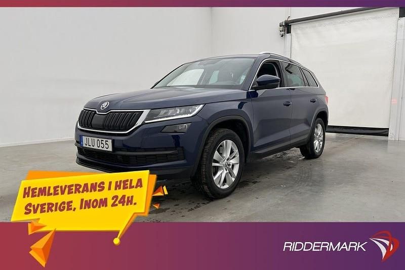 Begagnad Skoda Kodiaq Business Line 190 HK (139 kW) 2017 Blå SUV