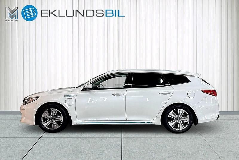 Begagnad Kia Optima Advance 156 HK (114 kW) 2017 Vit Kombi