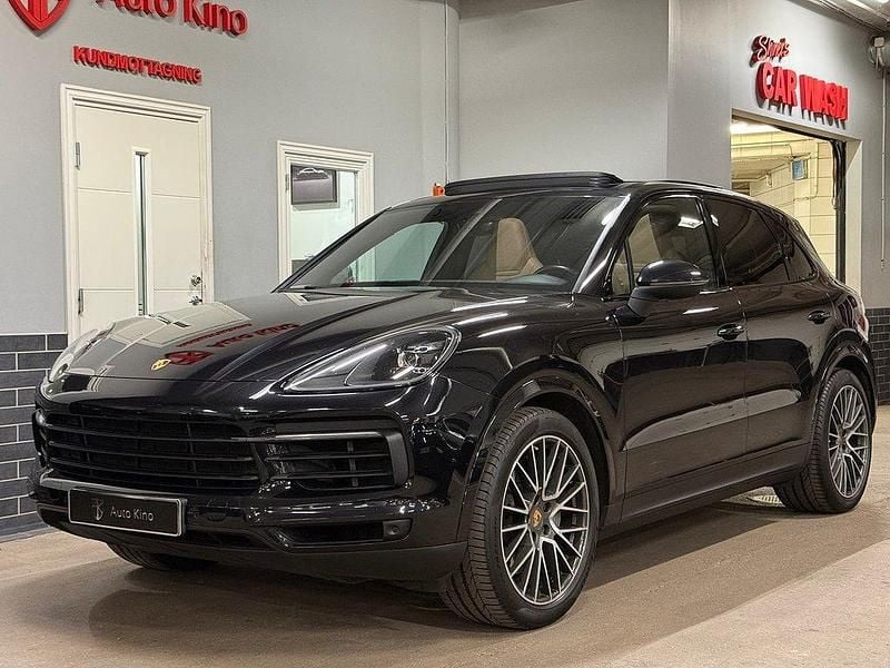 Svart Begagnad 2018 Porsche Cayenne S SUV | 639 000 kr (Lite dyr) - Bild 1/4