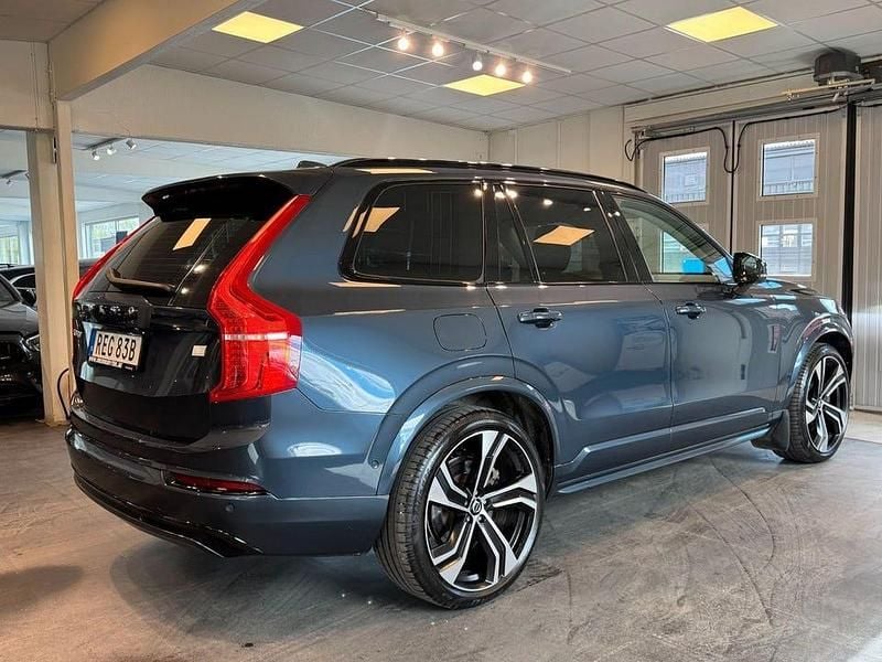 Begagnad Volvo XC90 R-Design 456 HK (335 kW) 2023 Blå SUV