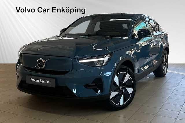 Blå Begagnad 2024 Volvo EC40 Core SUV | 409 900 kr (Bra pris) - Bild 1/3