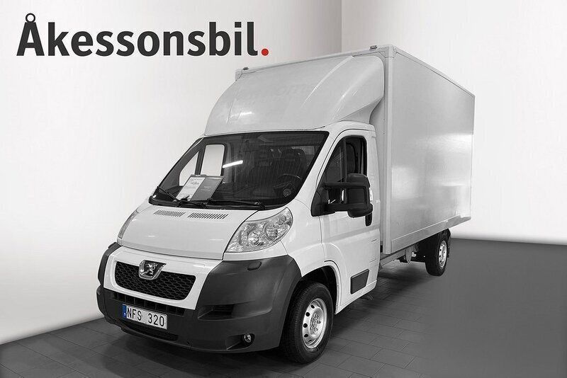 Vit Begagnad 2013 Peugeot Boxer Van | 129 000 kr (Marknadspris) - Bild 1/4