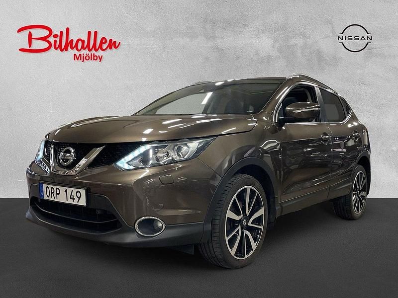 Brun Begagnad 2014 Nissan Qashqai Tekna SUV | 135 000 kr (Lite dyr) - Bild 1/4